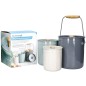 KitchenCraft Food Storage and Composter Set, 3 Pieces