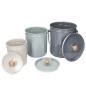 KitchenCraft Food Storage and Composter Set, 3 Pieces