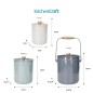 KitchenCraft Food Storage and Composter Set, 3 Pieces