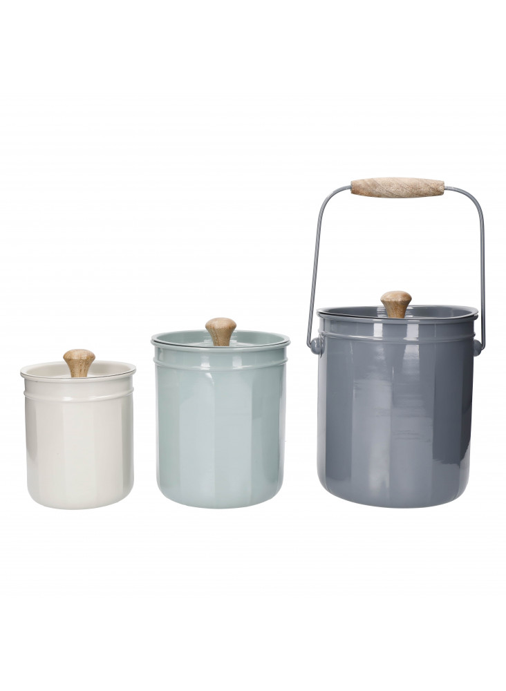 KitchenCraft Food Storage and Composter Set, 3 Pieces