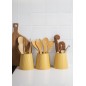KitchenCraft Storage Canisters Set of 3, 1L - Yellow