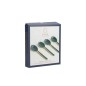 Artesà Teaspoons, Set of 4 - Green and Gold