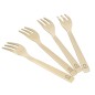 Artesà Mini Serving Forks, Set of 4 - Green and Gold