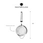 MasterClass Soft Grip Stainless Steel Sieve, 12 cm