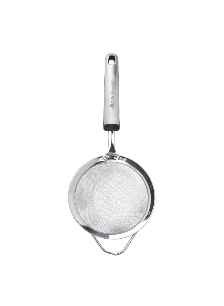 MasterClass Soft Grip Stainless Steel Sieve, 12 cm