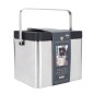 MasterClass Stainless Steel Compost Bin with Antimicrobial Lid