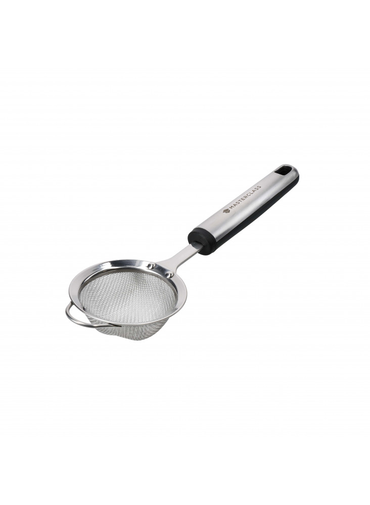 MasterClass Soft Grip Stainless Steel Sieve, 8 cm