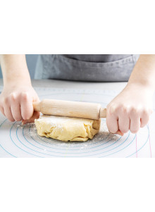 KitchenCraft Beech Wood Mini 23cm Rolling Pin