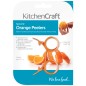 KitchenCraft Set of Two Orange Peelers