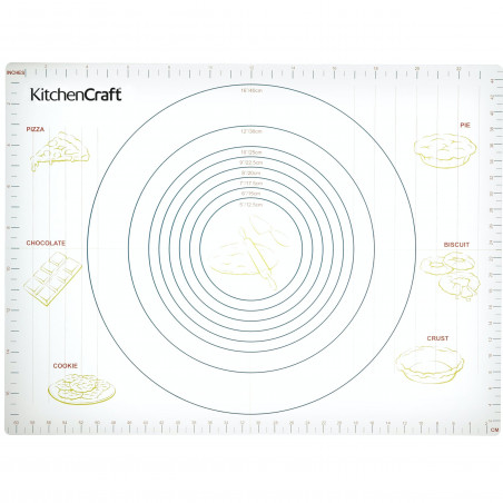 KitchenCraft Non-Stick 43cm x 61cm Pastry Mat