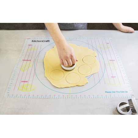 KitchenCraft Non-Stick 43cm x 61cm Pastry Mat