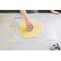 KitchenCraft Non-Stick 43cm x 61cm Pastry Mat