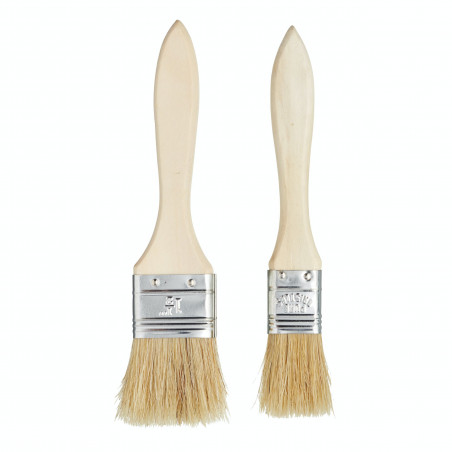 KitchenCraft Set of 2 Wide Pastry Brushes