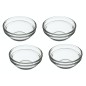 KitchenCraft Set of 4 Glass Pinch Bowls