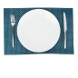 KitchenCraft Woven Turquoise Weave Placemat