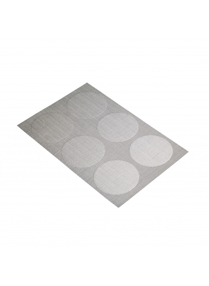 KitchenCraft Woven Reversible Grey Spots Placemat