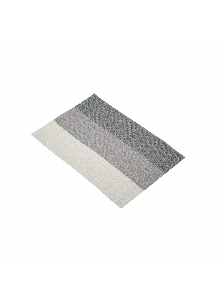 KitchenCraft Woven Grey Stripes Placemat