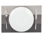 KitchenCraft Woven Grey Stripes Placemat