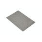 KitchenCraft Woven Metallic Grey Placemat