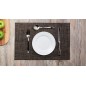 KitchenCraft Woven Metallic Bronze Placemat