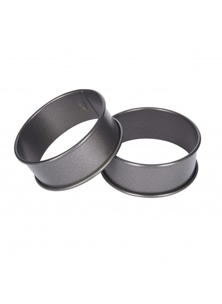 KitchenCraft Set of 2 Non-Stick Poachette Rings