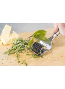 KitchenCraft Oval Handled Professional Mint / Herb Cutter