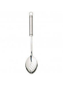 KitchenCraft Professional Oval Handled Stainless Steel Slotted Spoon