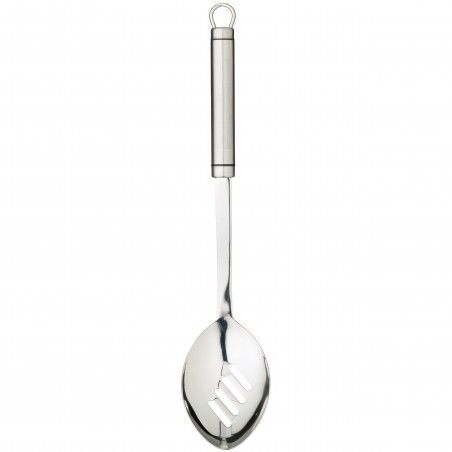 KitchenCraft Professional Oval Handled Stainless Steel Slotted Spoon