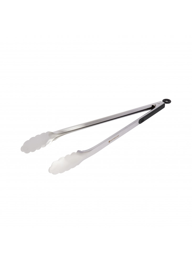 MasterClass Deluxe Stainless Steel 40cm Food Tongs