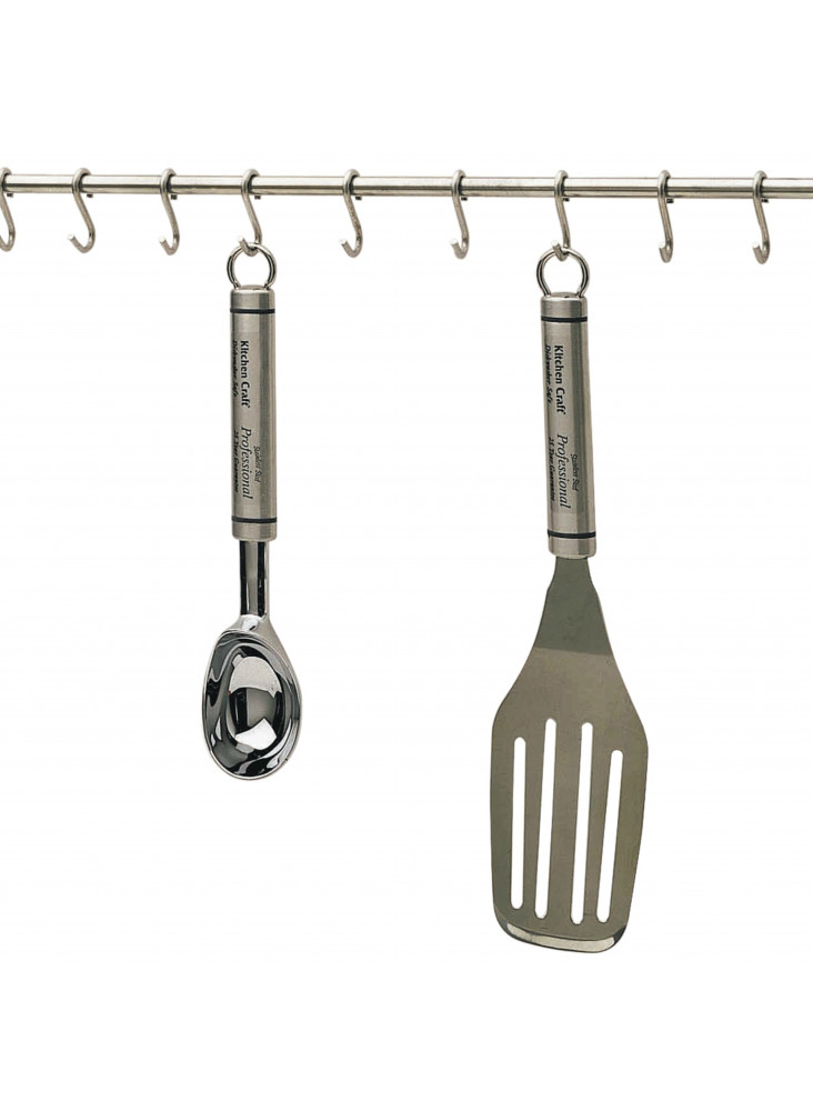 KitchenCraft Stainless Steel Utensil Hanging Rack