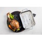 KitchenCraft Stainless Steel 27.5cm x 20cm Roasting Pan