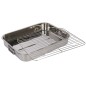 KitchenCraft Stainless Steel 43cm x 31cm Roasting Pan