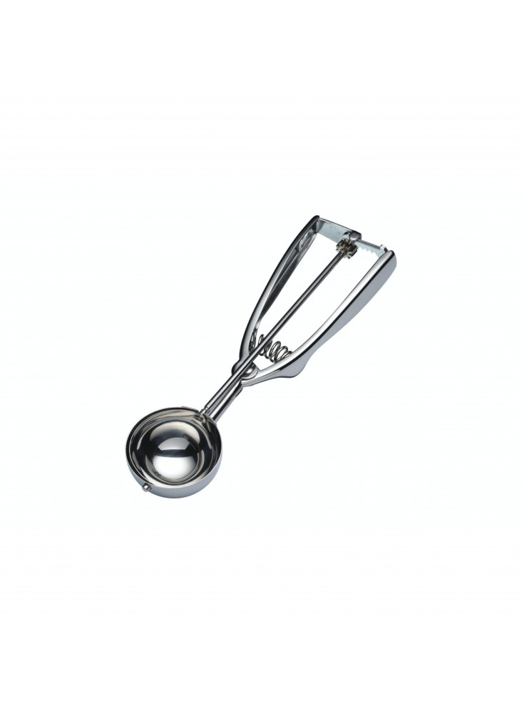 KitchenCraft Deluxe Stainless Steel 4.9cm (49mm) Ice Cream Scoop