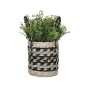 KitchenCraft Seagrass Planter with Handles