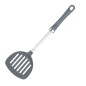 KitchenCraft Professional Nylon Round Slotted Food Turner with Soft Grip Handle