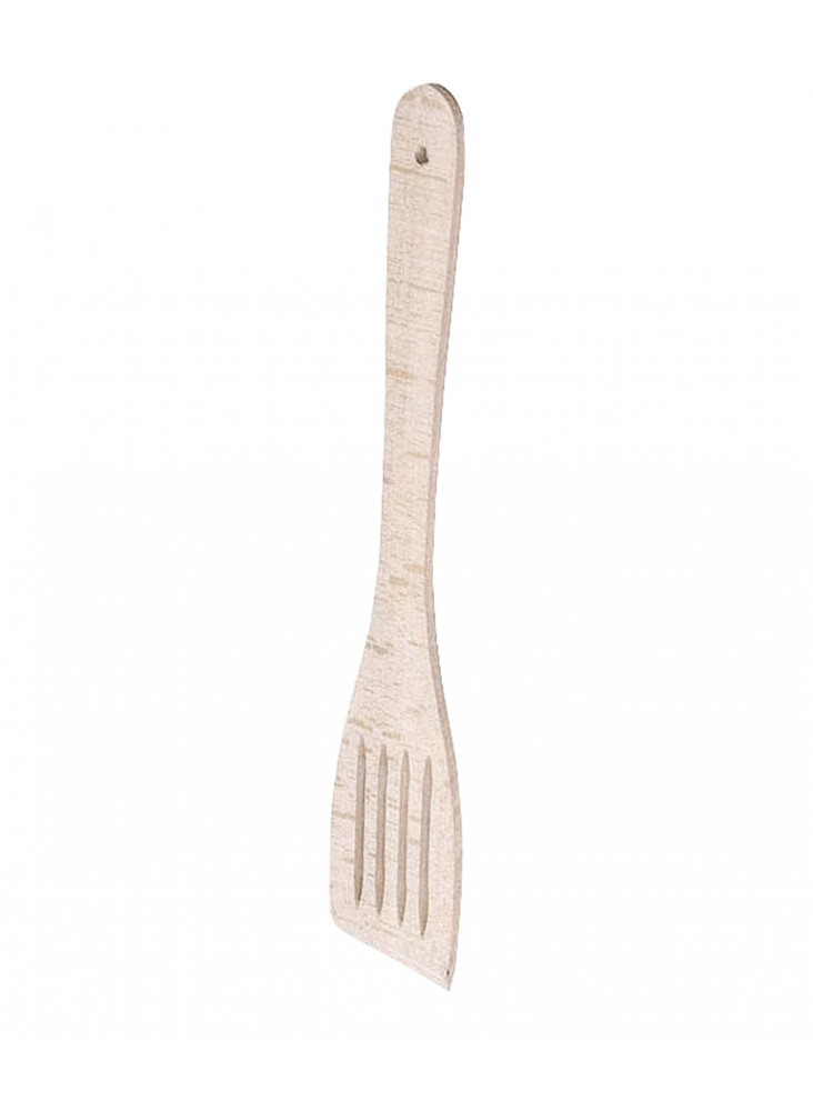 KitchenCraft Beech Wood Slotted Spatula