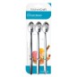 KitchenCraft Set of 3 Stainless Steel Ice Cream / Soda Spoons