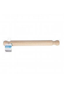 KitchenCraft Beech Wood Solid 40cm Rolling Pin