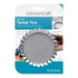 KitchenCraft Set of Six 10cm Loose Base Tart Tins