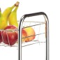 KitchenCraft Chrome Plated Three Tier Trolley