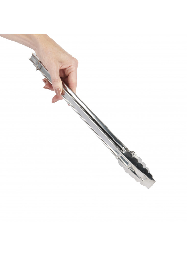 KitchenCraft Standard Stainless Steel 40cm Food Tongs