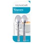 KitchenCraft Set of 6 Stainless Steel Teaspoons