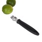 KitchenCraft Black Handled Stainless Steel Bladed Zester