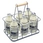 Living Nostalgia Wire Six Bottle Carrier
