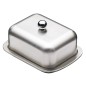 MasterClass Deep Double Walled Insulated Covered Butter Dish