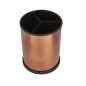 MasterClass Rotating Copper Finish Utensil Holder