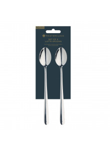 MasterClass Set of 4 Stainless Steel Latte Spoons