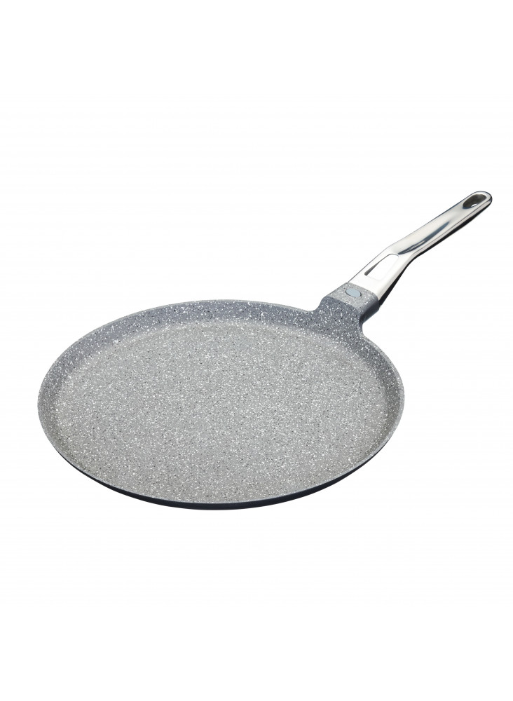 MasterClass Cast Aluminium 28cm Crêpe Pan for Induction Hob