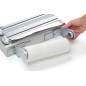 MasterClass Stainless Steel Cling Film, Foil and Kitchen Towel Dispenser