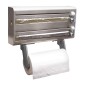 MasterClass Stainless Steel Cling Film, Foil and Kitchen Towel Dispenser